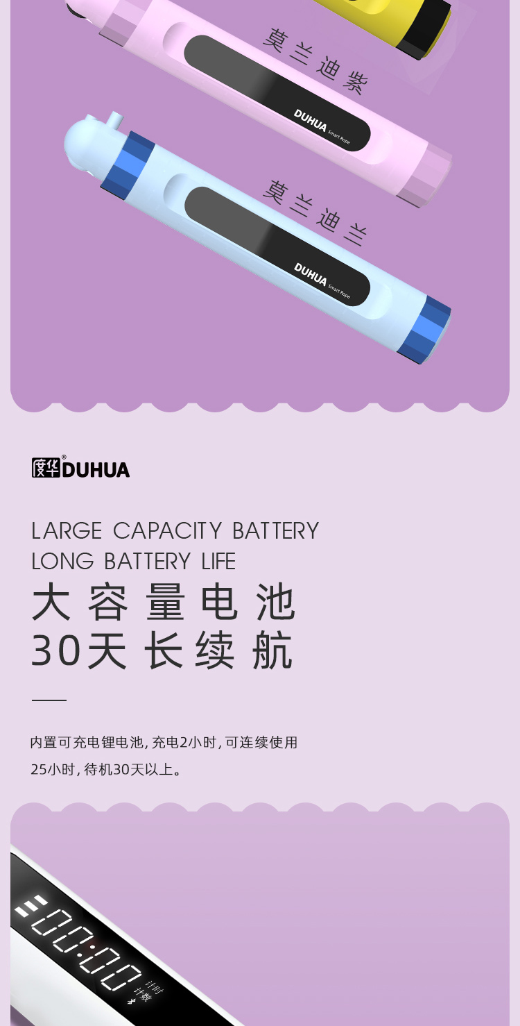 華為HIlink度華智能跳繩 BJX-ST-V001      